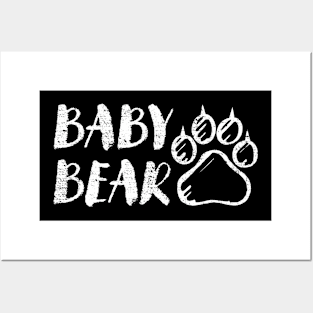 Kids Baby Bear Children's Bear Paw Design Posters and Art